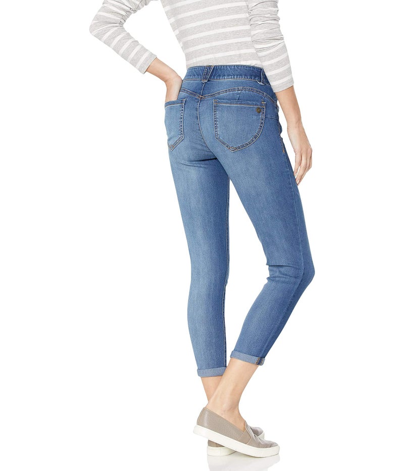 Democracy womens Absolution Crop Jeans, Blue, 12 US - Image 2